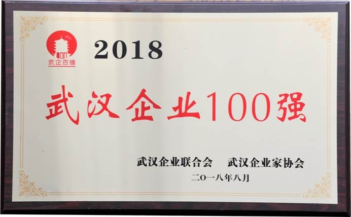 說明: C:\Users\whib-zhb\Desktop\2018年8月30日 武漢企業100強頒獎活動\2018年武漢企業100強.jpg